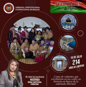 Lee más sobre el artículo SALUTACIÓN POR LOS 214 AÑOS DE LA GESTA LIBERTARIA