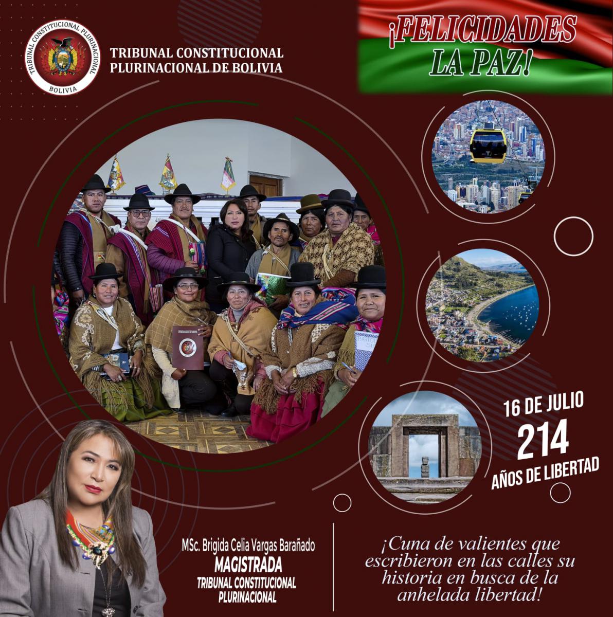 Lee más sobre el artículo SALUTACIÓN POR LOS 214 AÑOS DE LA GESTA LIBERTARIA