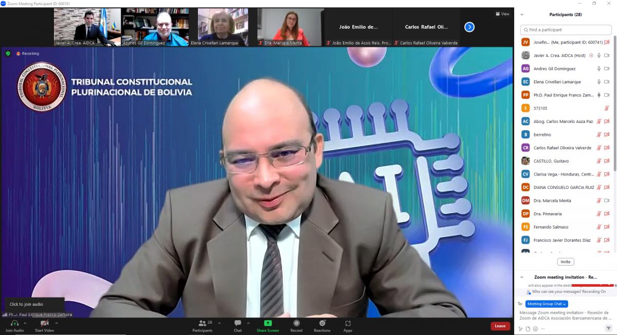 Lee más sobre el artículo “TRANSFORMACIÓN DIGITAL Y DERECHOS HUMANOS: HACIA LA CONSTRUCCIÓN DE UN CONSTITUCIONALISMO DIGITAL”, PONENCIA PRESENTADA POR EL PRESIDENTE DEL TCP EN EL CONVERSATORIO “CONSTITUCIONALISMO DIGITAL” ORGANIZADO POR AIDCA