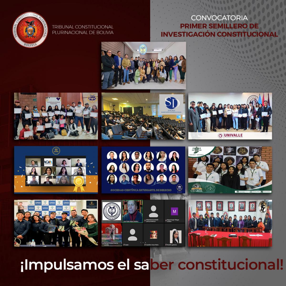 En este momento estás viendo TCP EVALÚA 26 ARTÍCULOS ACADÉMICOS PRESENTADOS DENTRO DE LA CONVOCATORIA DEL “PRIMER SEMILLERO DE INVESTIGACIÓN CONSTITUCIONAL”