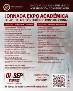 Lee más sobre el artículo INVITACIÓN, PRIMER SEMILLERO DE INVESTIGACIÓN CONSTITUCIONAL