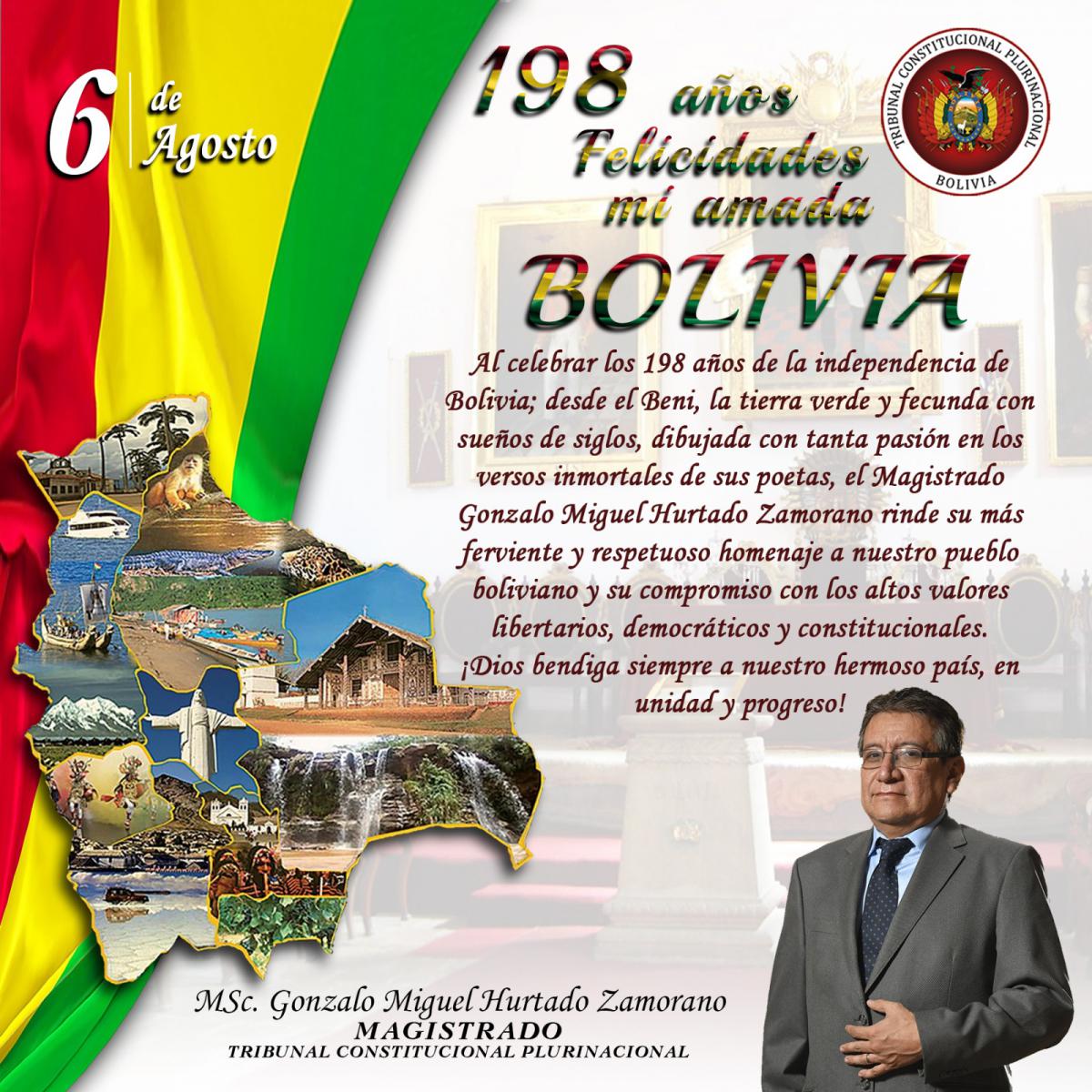 Lee más sobre el artículo SALUTACIÓN DEL MAGISTRADO MSC. GONZALO MIGUEL HURTADO ZAMORANO