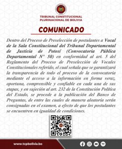 Lee más sobre el artículo COMUNICADO