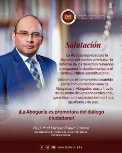 Lee más sobre el artículo SALUTACIÓN A LAS Y LOS ABOGADOS