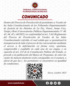 Lee más sobre el artículo COMUNICADO