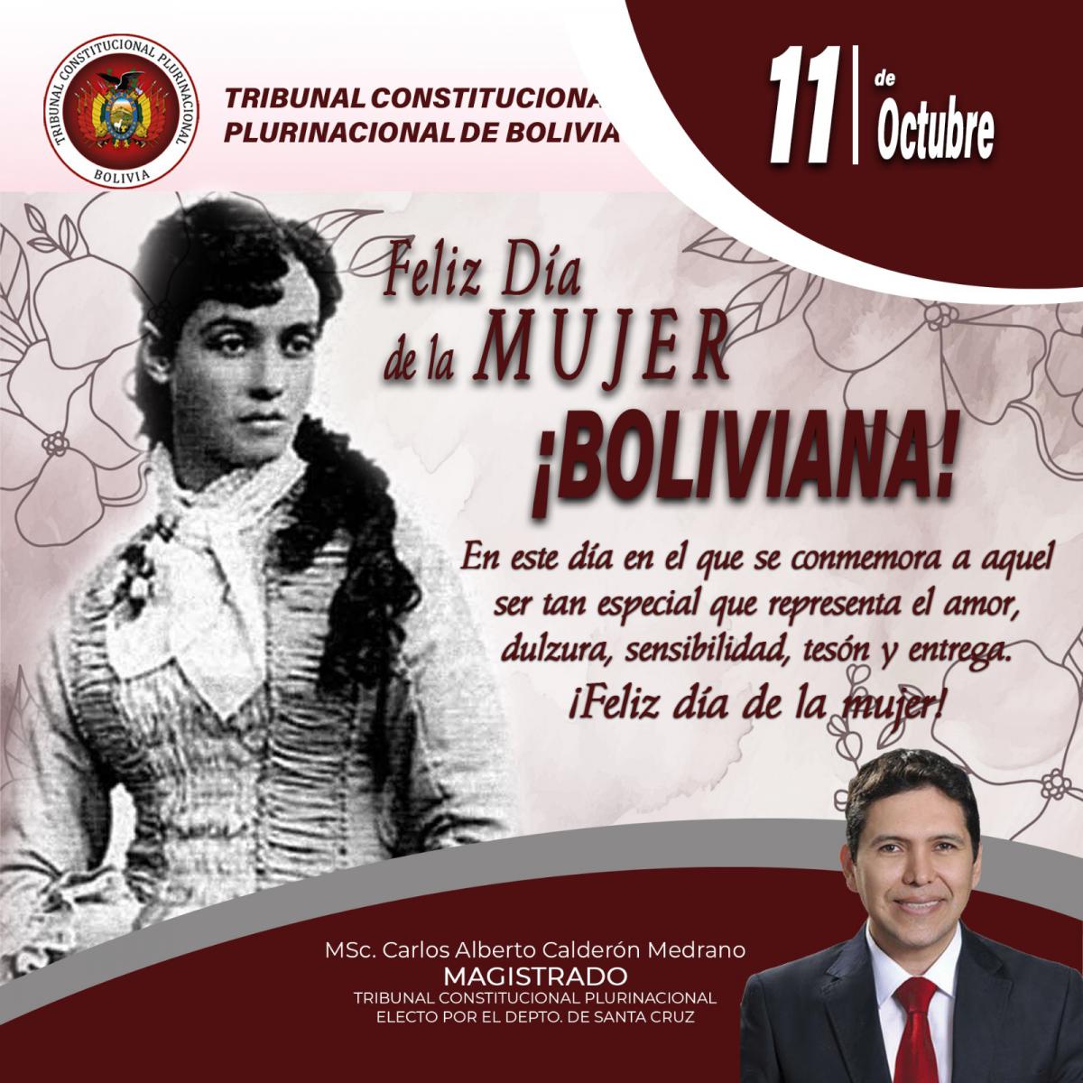 En este momento estás viendo DÍA DE LA MUJER BOLIVIANA