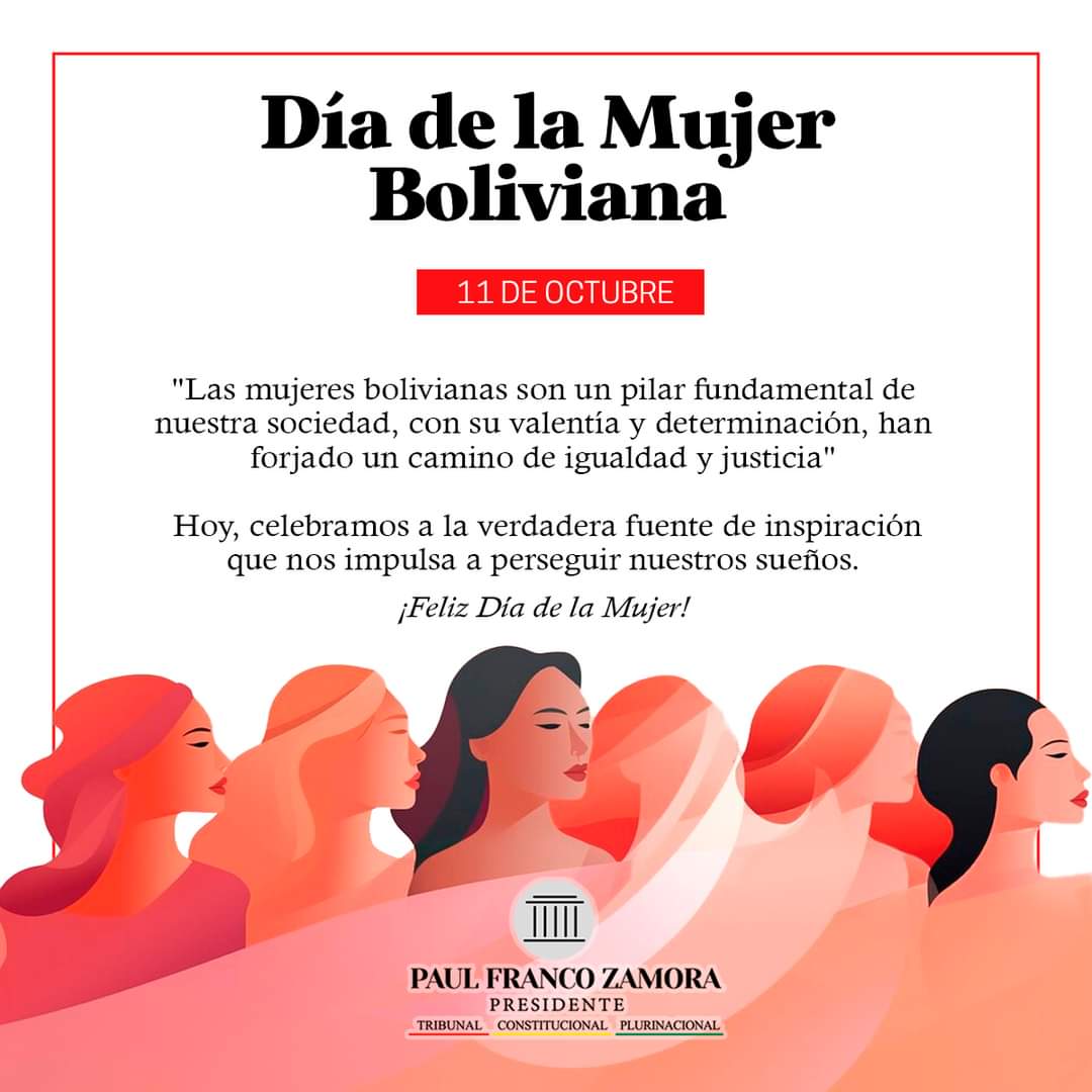 Lee más sobre el artículo DÍA DE LA MUJER BOLIVIANA