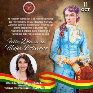 Lee más sobre el artículo DÍA DE LA MUJER BOLIVIANA