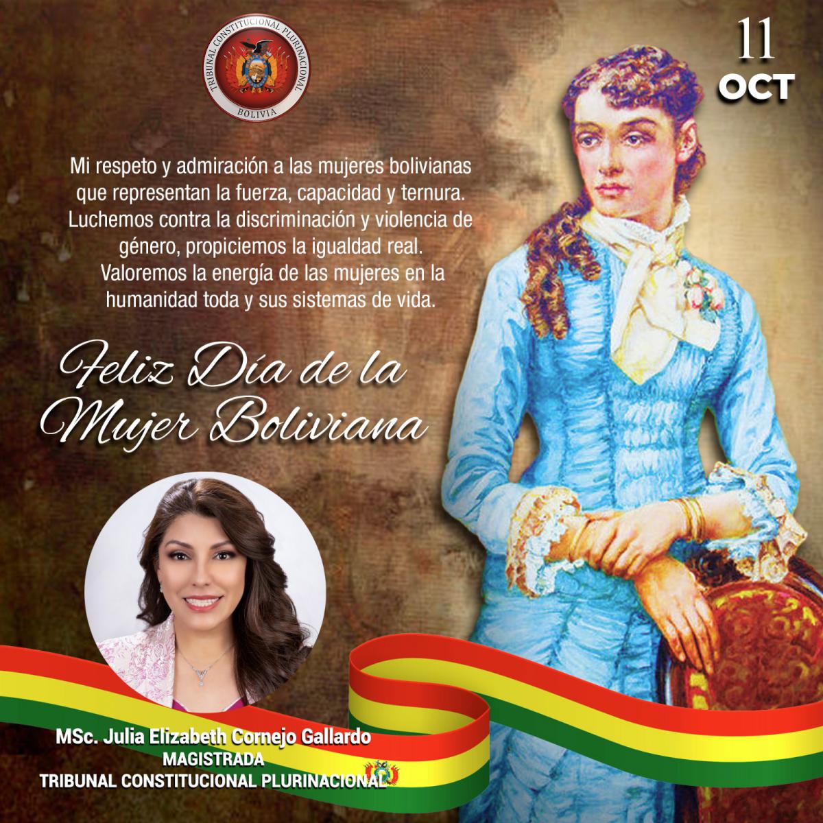 En este momento estás viendo DÍA DE LA MUJER BOLIVIANA