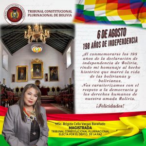 Lee más sobre el artículo SALUTACIÓN DE LA MAGISTRADA MSC. BRIGIDA CELIA VARGAS BARAÑADO