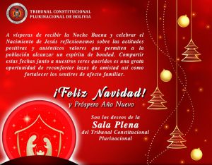 Lee más sobre el artículo ¡FELIZ NAVIDAD Y PRÓSPERO AÑO NUEVO 2024!, SON LOS SINCEROS DESEOS DE LA SALA PLENA DEL TCP