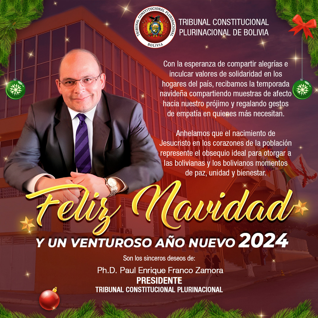 Lee más sobre el artículo ¡FELIZ NAVIDAD!, PH.D. PAUL ENRIQUE FRANCO ZAMORA