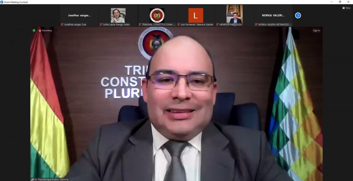 En este momento estás viendo EN CURSO INTERNO DE CAPACITACIÓN, TCP ANALIZÓ ACERCA DE LA IMPORTANCIA DEL DERECHO CONSTITUCIONAL COMMUNE DE LAS AMÉRICAS