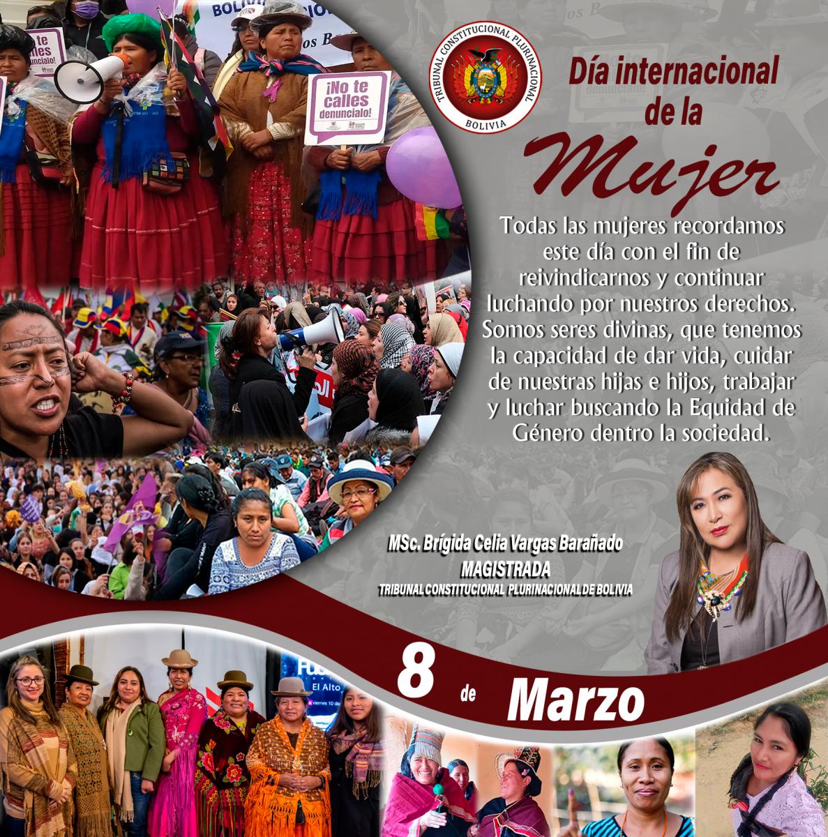 Lee más sobre el artículo SALUTACIÓN AL “DÍA INTERNACIONAL DE LA MUJER”