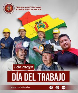 Lee más sobre el artículo DÍA DEL TRABAJO, SENTENCIAS CONSTITUCIONALES PLURINACIONALES