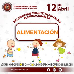 Lee más sobre el artículo DÍA DEL NIÑO BOLIVIANO, SENTENCIAS CONSTITUCIONALES PLURINACIONALES
