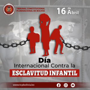 Lee más sobre el artículo DÍA INTERNACIONAL CONTRA LA ESCLAVITUD INFANTIL