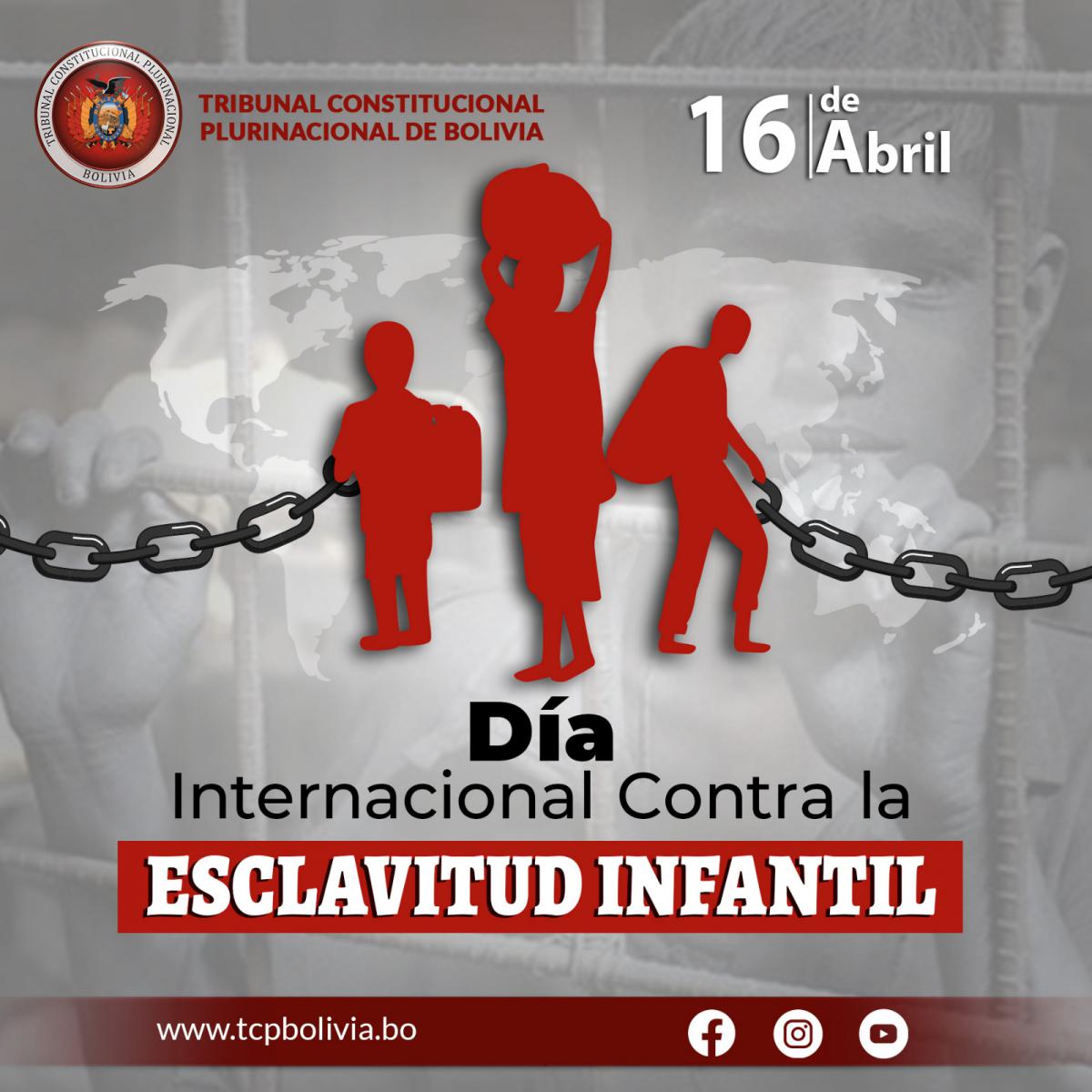 Lee más sobre el artículo DÍA INTERNACIONAL CONTRA LA ESCLAVITUD INFANTIL