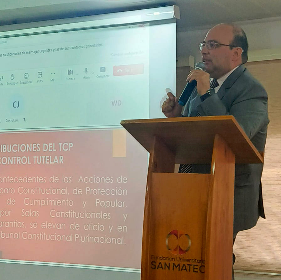 Lee más sobre el artículo PRESIDENTE DEL TCP, PAUL FRANCO ZAMORA, PARTICIPÓ COMO CONFERENCISTA EN EL “V CONGRESO JURÍDICO INTERNACIONAL MATEISTA” DESARROLLADO EN BOGOTÁ – COLOMBIA