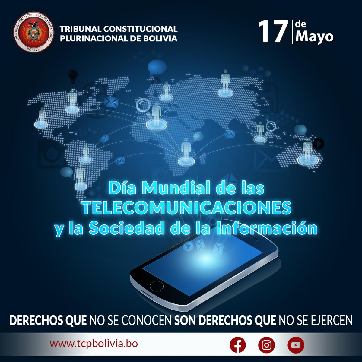 En este momento estás viendo DÍA MUNDIAL DE LAS TELECOMUNICACIONES Y LA SOCIEDAD DE LA INFORMACIÓN