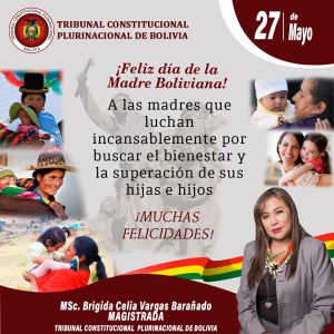 Lee más sobre el artículo SALUTACIÓN DE LA MAGISTRADA MSc. BRIGIDA CELIA VARGAS BARAÑADO