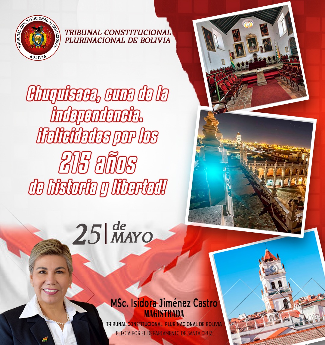 Lee más sobre el artículo SALUTACIÓN DE LA MAGISTRADA MSC. ISIDORA JIMÉNEZ CASTRO