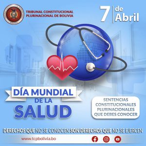 Lee más sobre el artículo DÍA INTERNACIONAL DE LA SALUD, SENTENCIAS CONSTITUCIONALES PLURINACIONALES