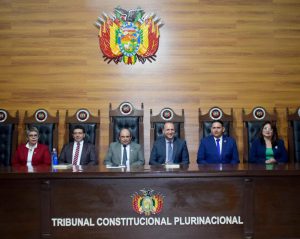 Lee más sobre el artículo TRIBUNAL CONSTITUCIONAL PLURINACIONAL REALIZÓ CONVERSATORIO DENOMINADO “DIÁLOGOS CONSTITUCIONALES” CON DESTACADOS EXPERTOS EN DERECHO CONSTITUCIONAL DE COLOMBIA, ESPAÑA Y ECUADOR