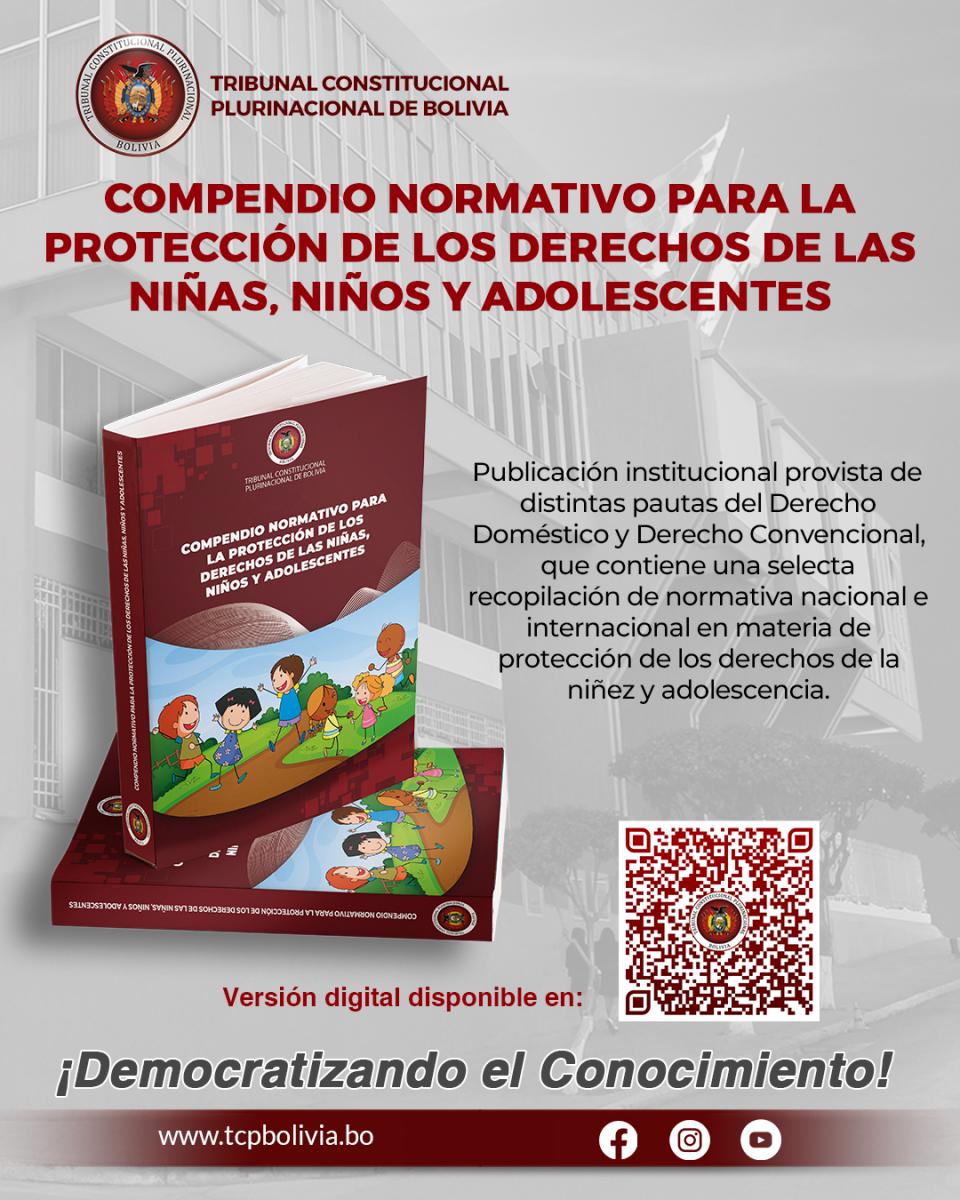 Lee más sobre el artículo DESCARGA EL “COMPENDIO NORMATIVO PARA LA PROTECCIÓN DE LOS DERECHOS DE LAS NIÑAS, NIÑOS Y ADOLESCENTES”