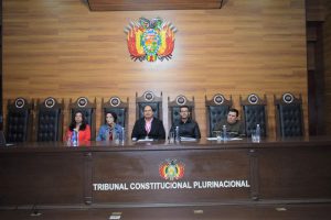 Lee más sobre el artículo DESPACHO DEL MAGISTRADO GONZALO HURTADO ZAMORANO RECIBE A DELEGACIÓN UNIVERSITARIA DEL BENI Y LLEVA ADELANTE EL SEMINARIO “LA ACCIÓN DE AMPARO CONSTITUCIONAL EN MATERIA AGROAMBIENTAL”