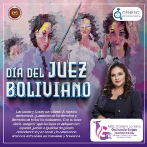 Lee más sobre el artículo DÍA DEL JUEZ BOLIVIANO