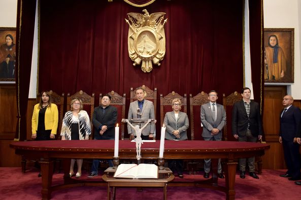 En este momento estás viendo PARTICIPACIÓN DE LA MAGISTRADA JIMÉNEZ EN EL ACTO DE POSESIÓN DE VOCALES EN MATERIA ORDINARIA DE CINCO DISTRITOS JUDICIALES DEL PAÍS