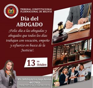 Lee más sobre el artículo SALUTACIÓN DE LA MAGISTRADA MSc. DAEN BRIGIDA CELIA VARGAS BARAÑADO