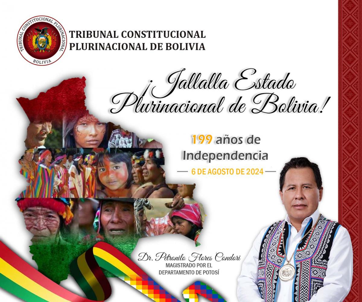 En este momento estás viendo SALUTACIÓN DEL MAGISTRADO DR. PETRONILO FLORES CONDORI