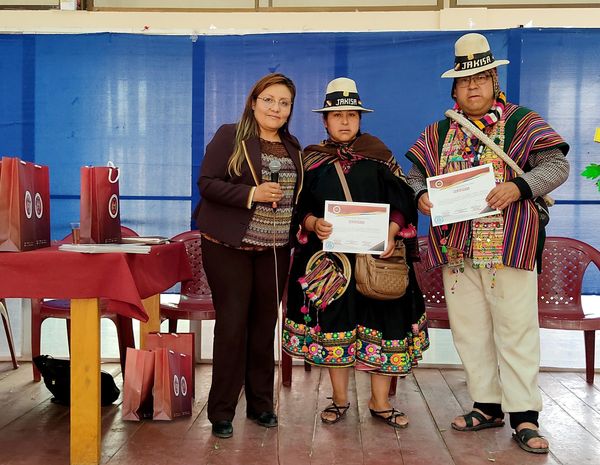 Lee más sobre el artículo MAGISTRADA AMUSQUIVAR PARTICIPÓ EN EL CURSO TALLER “LA JUSTICIA INDÍGENA ORIGINARIA CAMPESINA Y LA LEY DE DESLINDE JURISDICCIONAL” EN EL MUNICIPIO DE CHALLAPATA