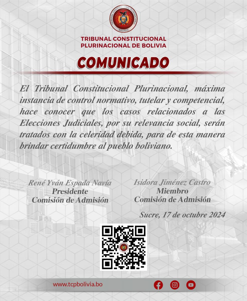 En este momento estás viendo COMUNICADO