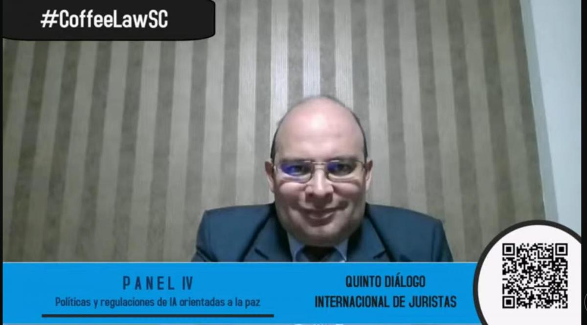 En este momento estás viendo PRESIDENTE DEL TCP PARTICIPÓ EN EL QUINTO DIÁLOGO INTERNACIONAL DE JURISTAS “LA CULTURA DE PAZ EN LA ERA DE LA INTELIGENCIA ARTIFICIAL”