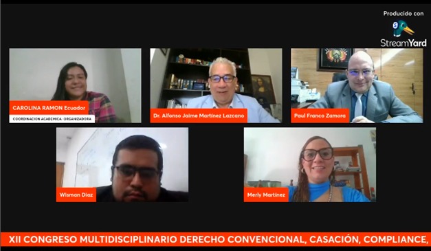 En este momento estás viendo PRESIDENTE DEL TCP PARTICIPÓ COMO EXPOSITOR EN EL “XII CONGRESO MULTIDISCIPLINARIO” REALIZADO EN HOMENAJE AL JURISTA, DR. ALFONSO JAIME MARTÍNEZ LAZCANO