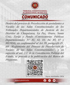 Lee más sobre el artículo COMUNICADO