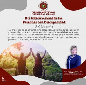 Lee más sobre el artículo DÍA INTERNACIONAL DE LAS PERSONAS CON DISCAPACIDAD