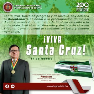Lee más sobre el artículo FELICIDADES SANTA CRUZ