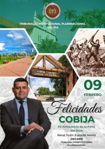 Lee más sobre el artículo FELICIDADES COBIJA