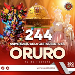 Lee más sobre el artículo FELICIDADES ORURO
