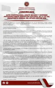 Lee más sobre el artículo COMUNICADO