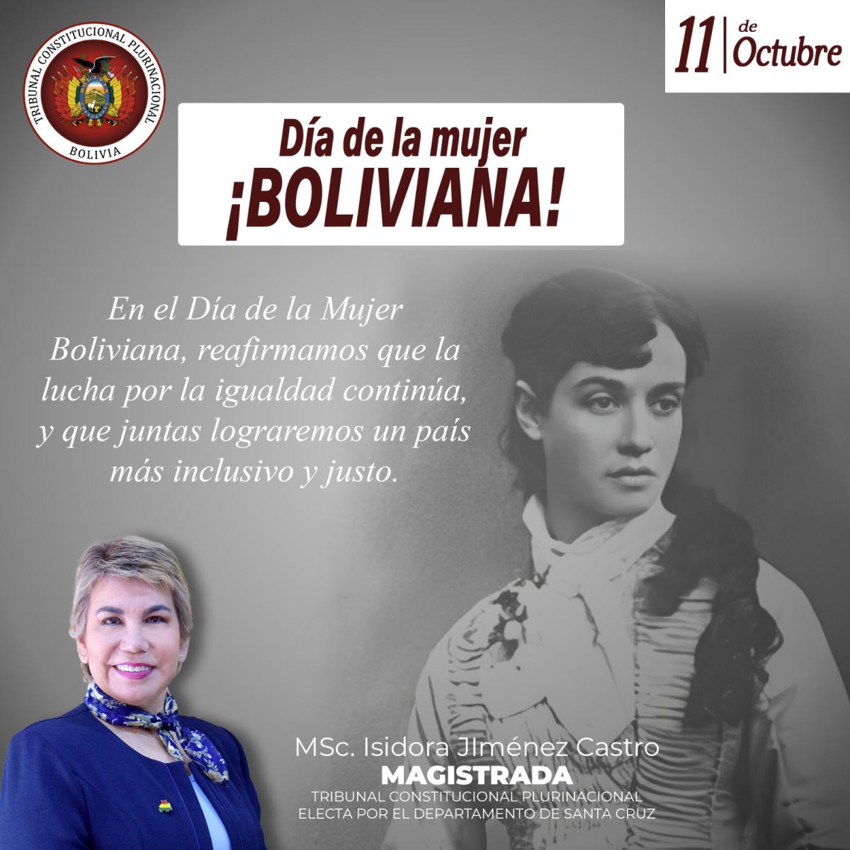 Lee más sobre el artículo SALUTACIÓN DE LA MAGISTRADA MSc. ISIDORA JIMÉNEZ CASTRO