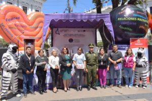 Lee más sobre el artículo En Sucre EL TCP SOCIALIZA LOS DERECHOS DE LAS MUJERES EN LA FERIA TEJIENDO IGUALDAD MATERIAL