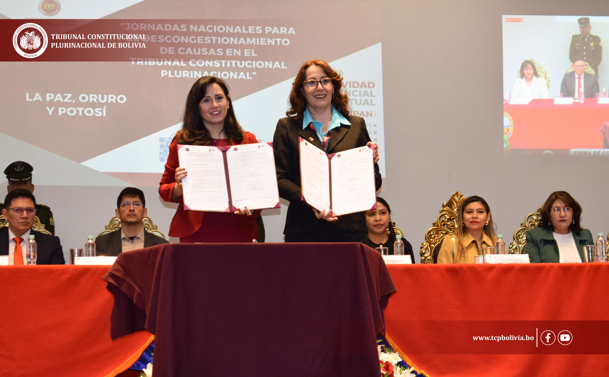 En este momento estás viendo TCP fortalece la justicia constitucional con alianzas académicas estratégicas en Bolivia