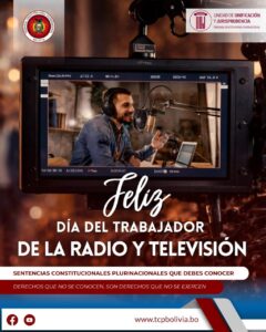 Lee más sobre el artículo FELIZ DÍA DEL TRABAJADOR DE LA RADIO Y TELEVISIÓN