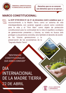 Lee más sobre el artículo DÍA INTERNACIONAL DE LA MADRE TIERRA