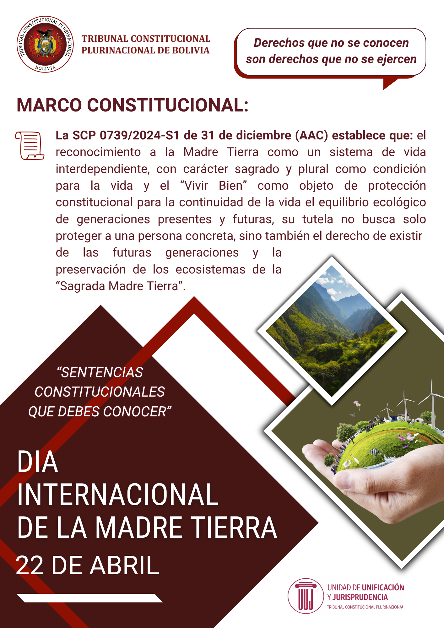 En este momento estás viendo DÍA INTERNACIONAL DE LA MADRE TIERRA